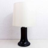 Limburg 1970 black glass lamp base