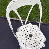 Joseph Mathieu bistro sheet metal chair