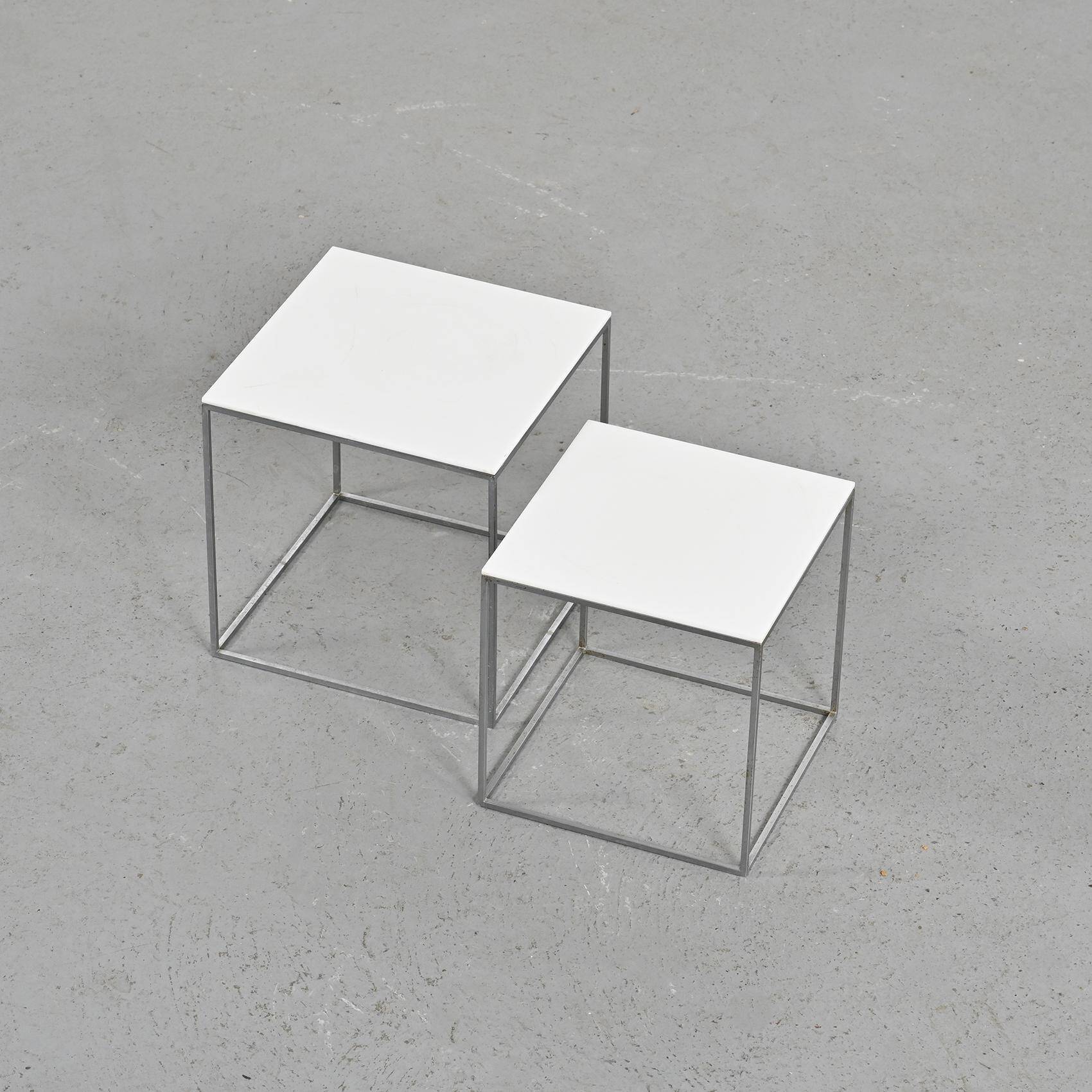 Tables gigognes par Poul Kjaerholm for Kold Christensen