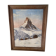 Oil on canvas "Matterhorn"