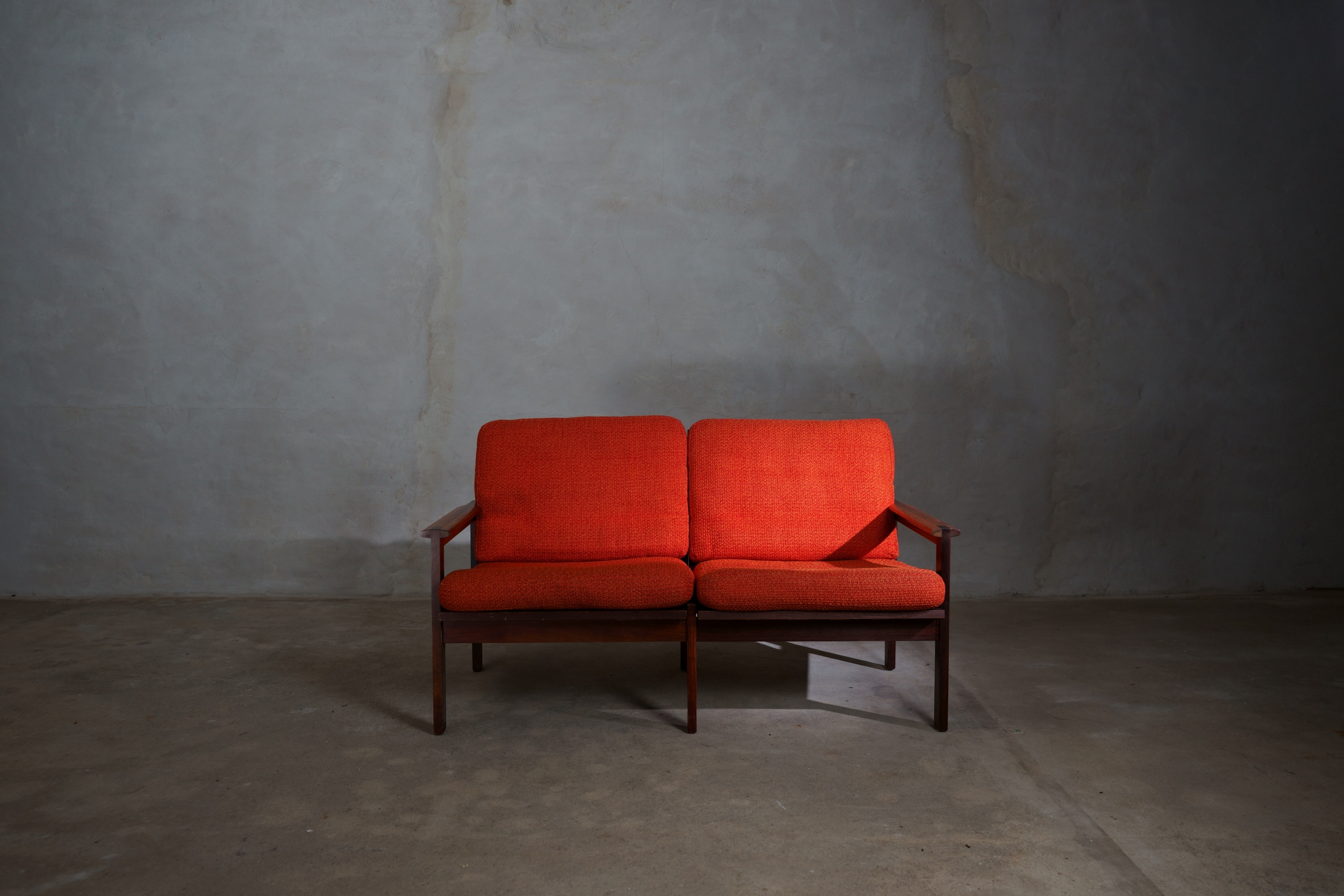 Scandinavian Modern Capella sofa by Illum Wikkelsø for N.Eilersen, Sweden, 1960`s