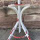 Antique parrot coat rack