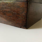 Jewelry box in wood and mother-of-pearl