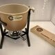 Enzo Mari for Le Creuset fondue set