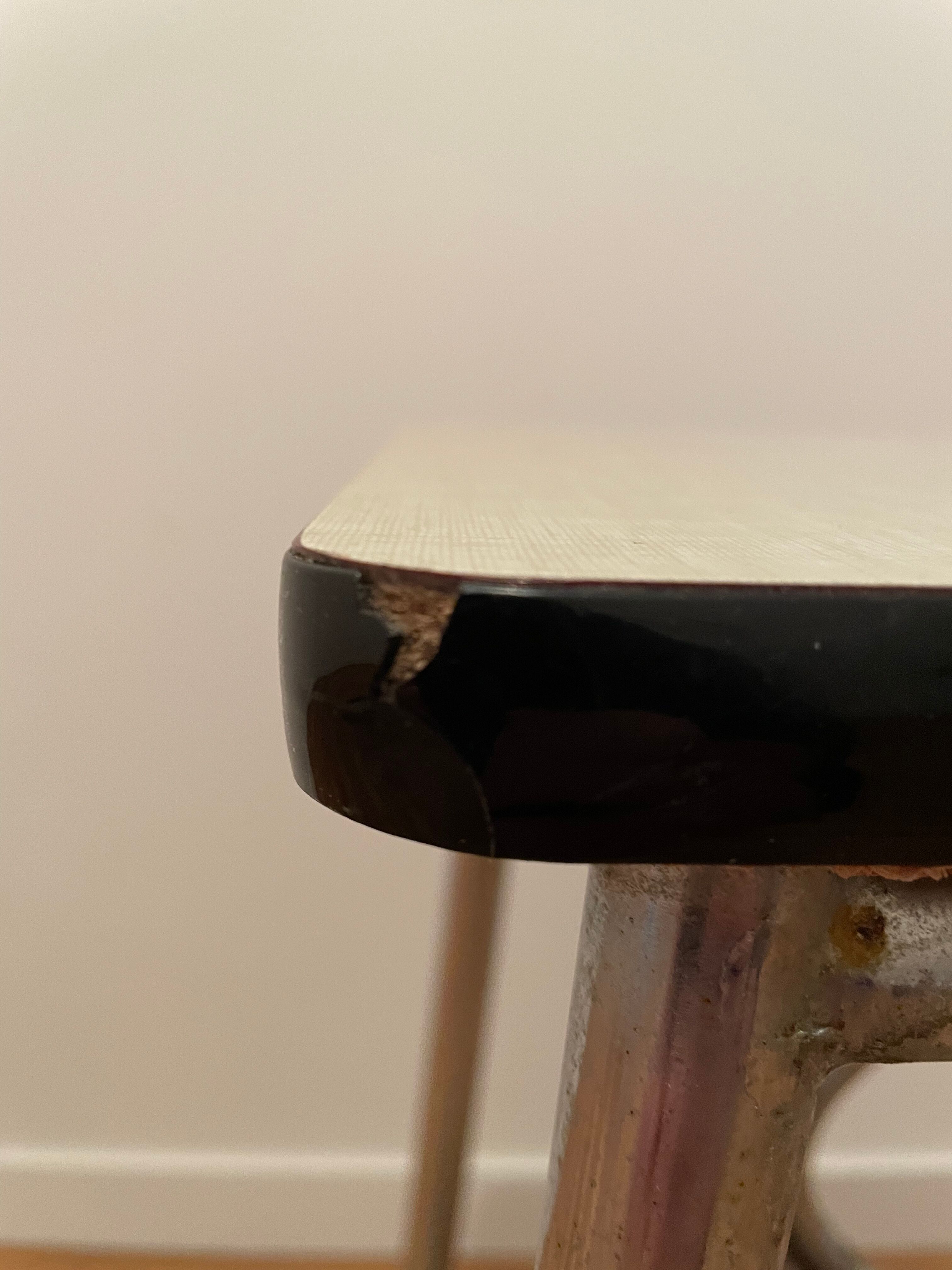 Escabeau formica vintage