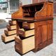 American "Roll Top" desk in oak.