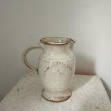 Ceramic pitcher signed Colotte