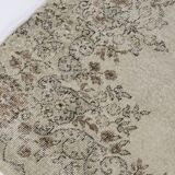 Grey Oushak Area Rug