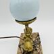 Art Deco ball and elephant lamp on marble base - 653001