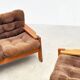 1970s pine sofa set