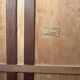 Grey glass-fronted Parisian wardrobe from La Samaritaine 1960