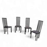 Postmodern Italy dining chairs 1980s