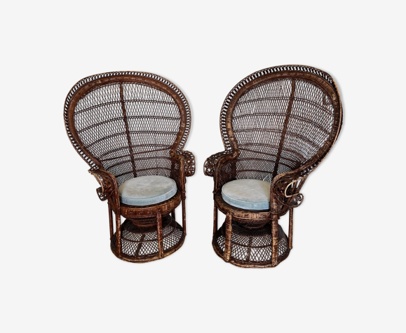 Peacock armchairs