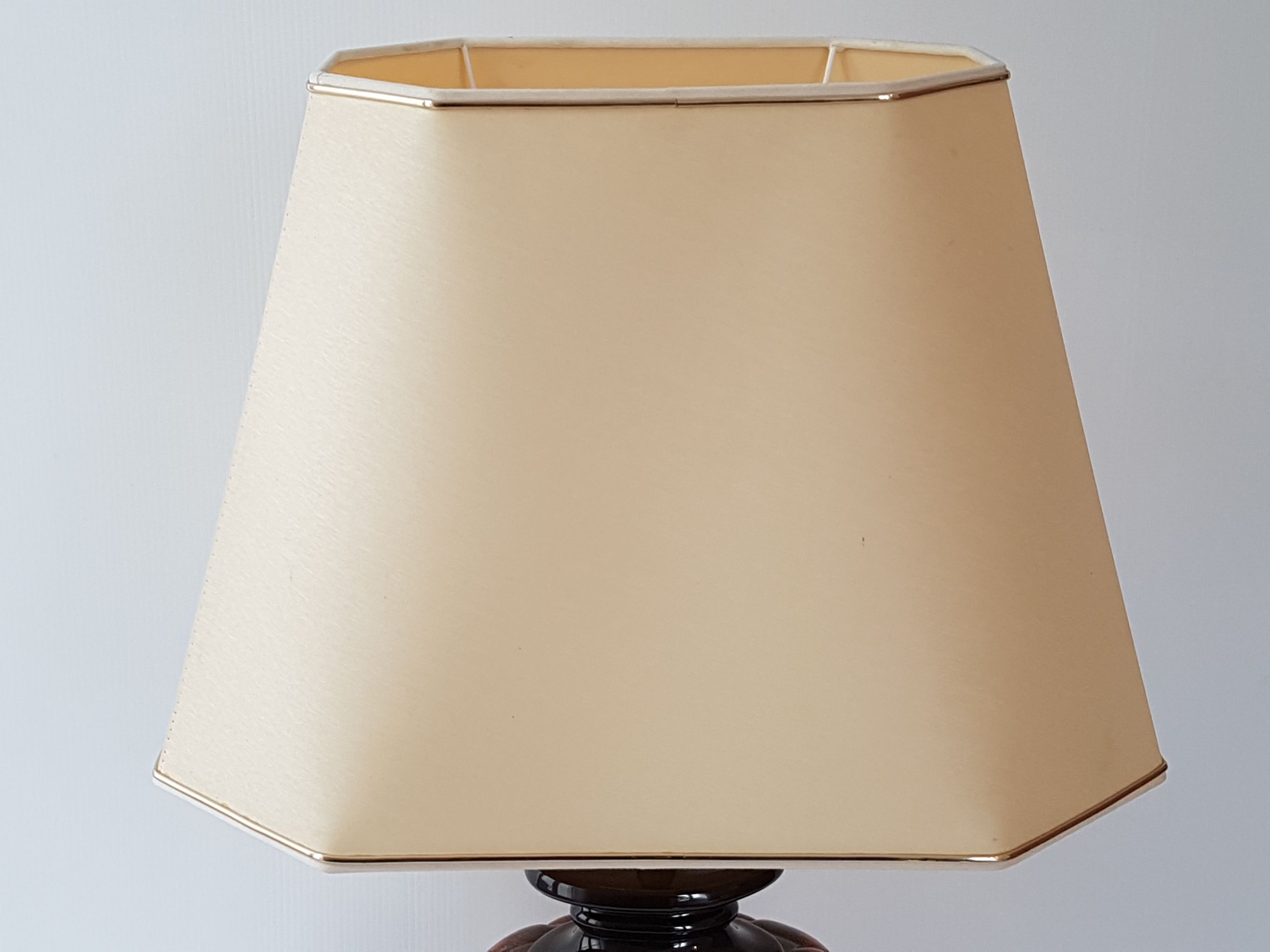1970 vintage ceramic table lamp