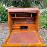 Louis XV Style Walnut Cabinet Secretary