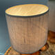 Pair of Scandinavian wooden lamps 60s-70s