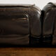 Leather sofa set model 757 by Harry de Groot for Leolux, set of 3.