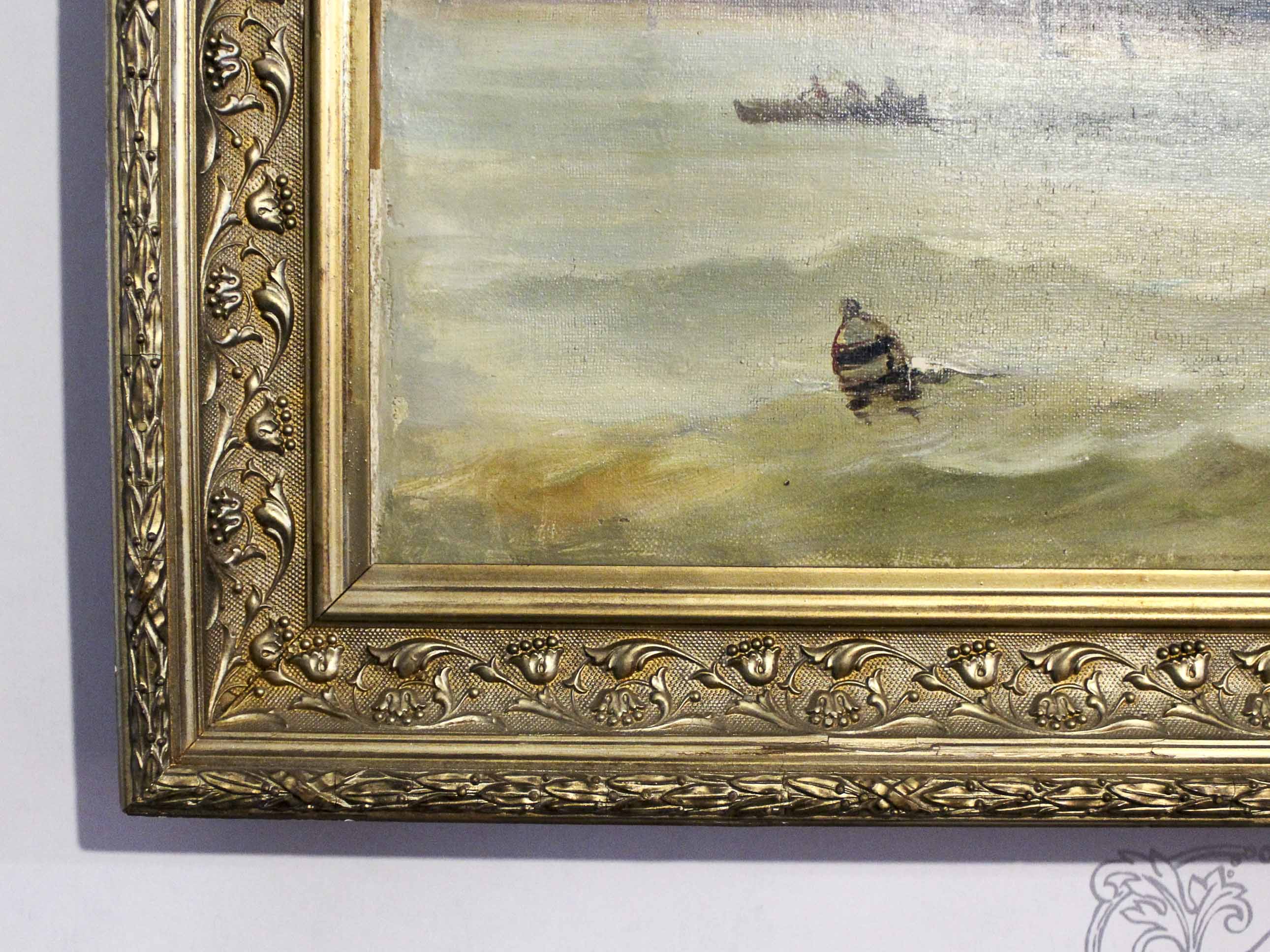 Oil on canvas Italian School late nineteenth century