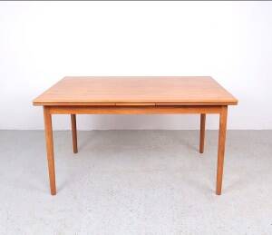 Extendable dining table by AR Møbler, 1960s