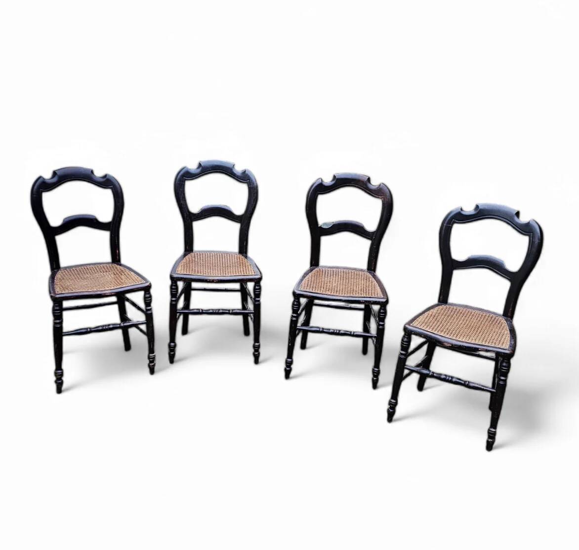 Napoleon III chairs 19th century / dining chairs