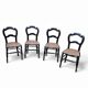 Napoleon III chairs 19th century / dining chairs