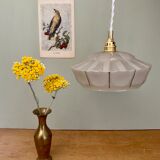 Suspension lamp vintage art deco glass