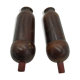 Pair of old wooden and Bakelite switches