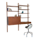 Teak wall unit by Poul Cadovius from the 1960s.