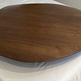 Pebble coffee table with a convex top by Cinna.
