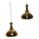 Pair of brass lamps by Hans-Agne Jakobsson, Scandinavia (Tynell Lisa Pape)