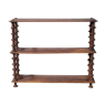 Antique wood shelf, shelf to install Napoleon III style coil shelf, wooden furniture
