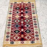 Reversible vintage rug