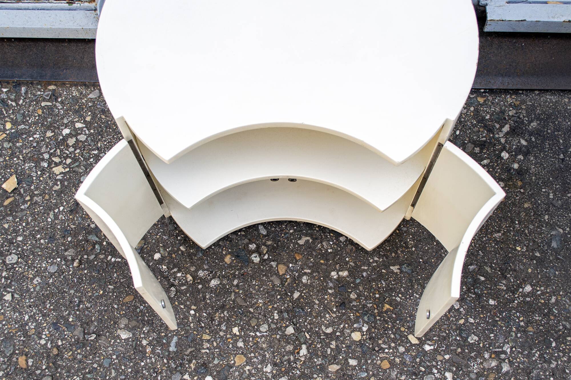 Coppia di comodini modello Aiace di Davide Benatti per Benatti 1972