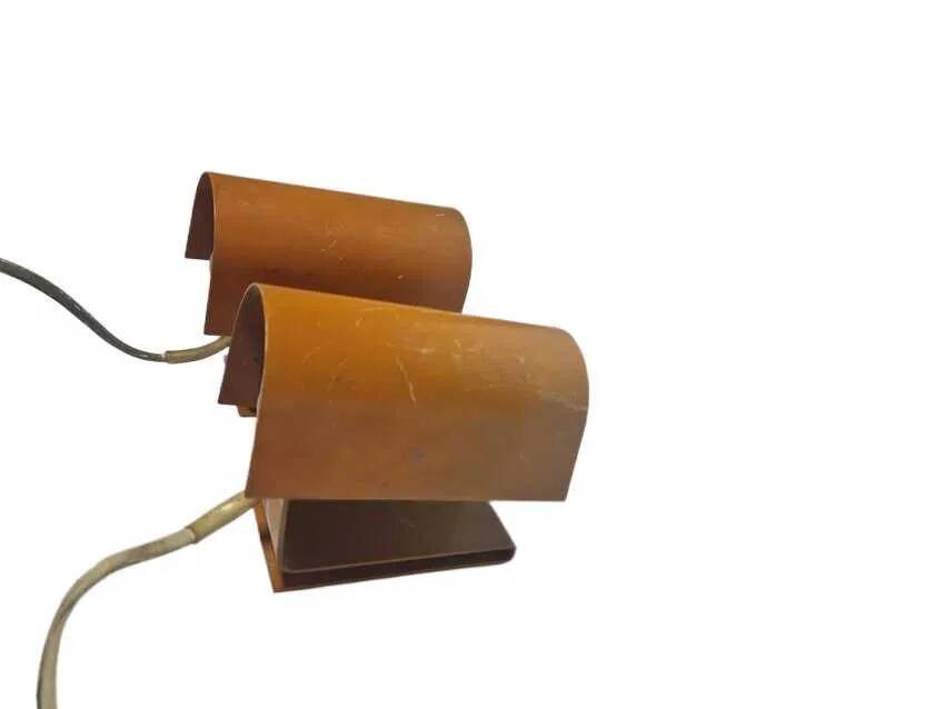 Pair of mid-century wall lamps