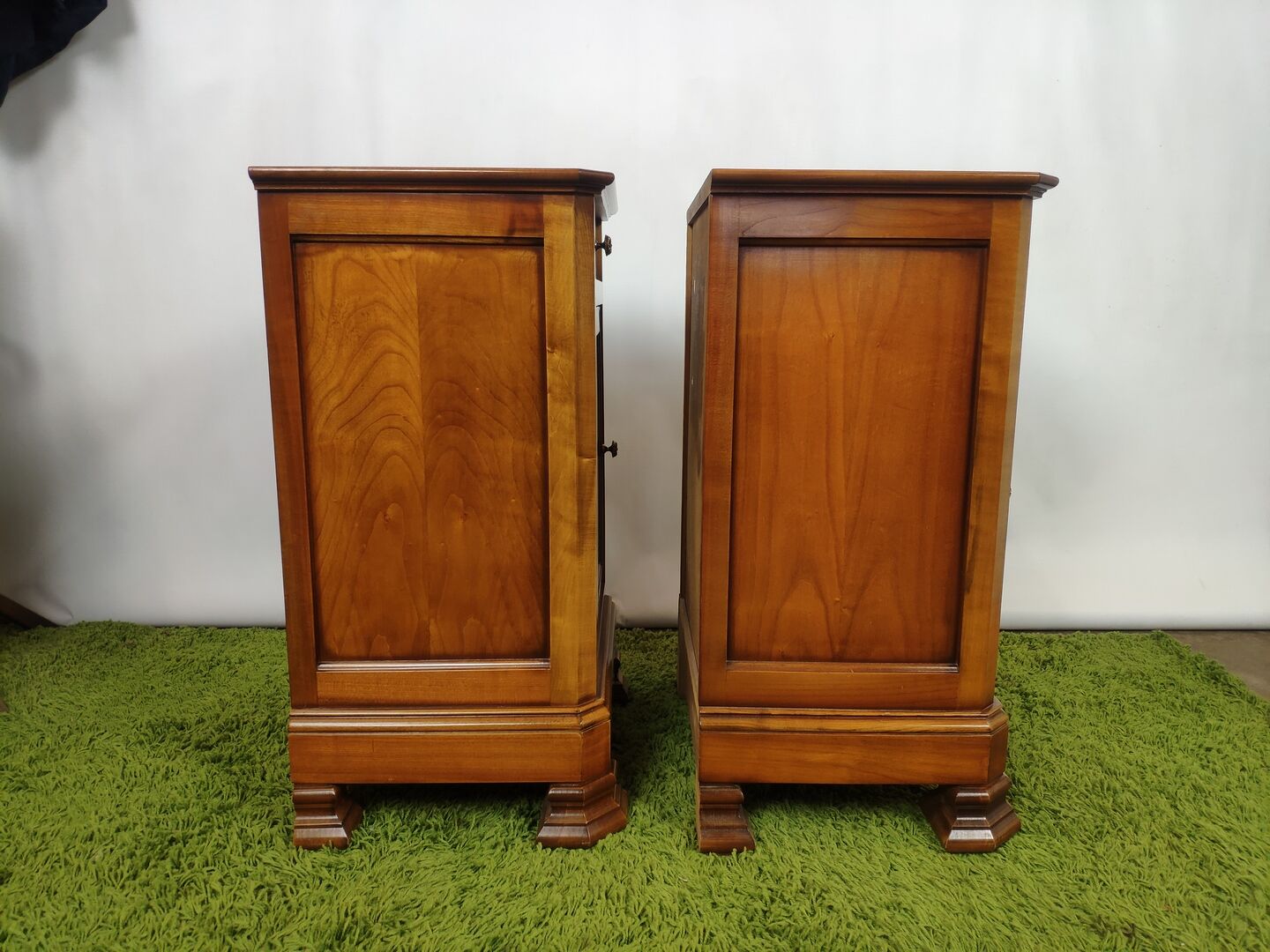 Philippe louis style bedside pair