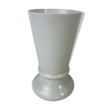 White opaline vase