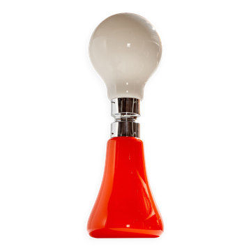 Birillo glass floor lamp by carlo nason for mazzega