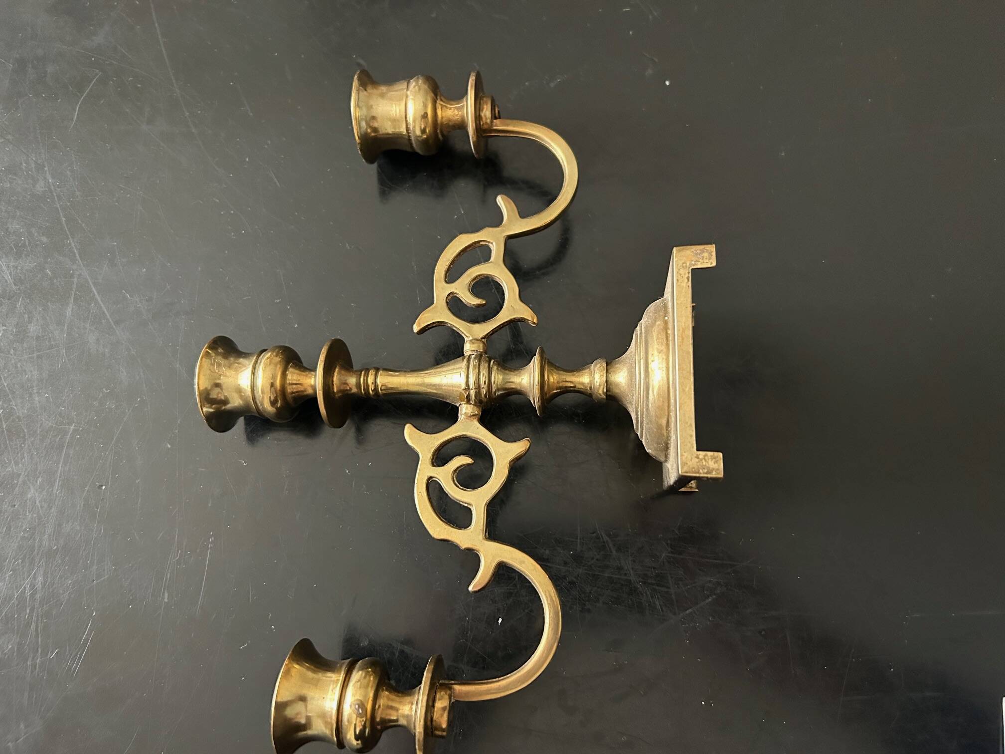 brass candle holder