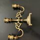brass candle holder