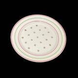Lot of ten stamped Lunéville Imperial Flan ceramic plates