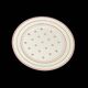 Lot of ten stamped Lunéville Imperial Flan ceramic plates