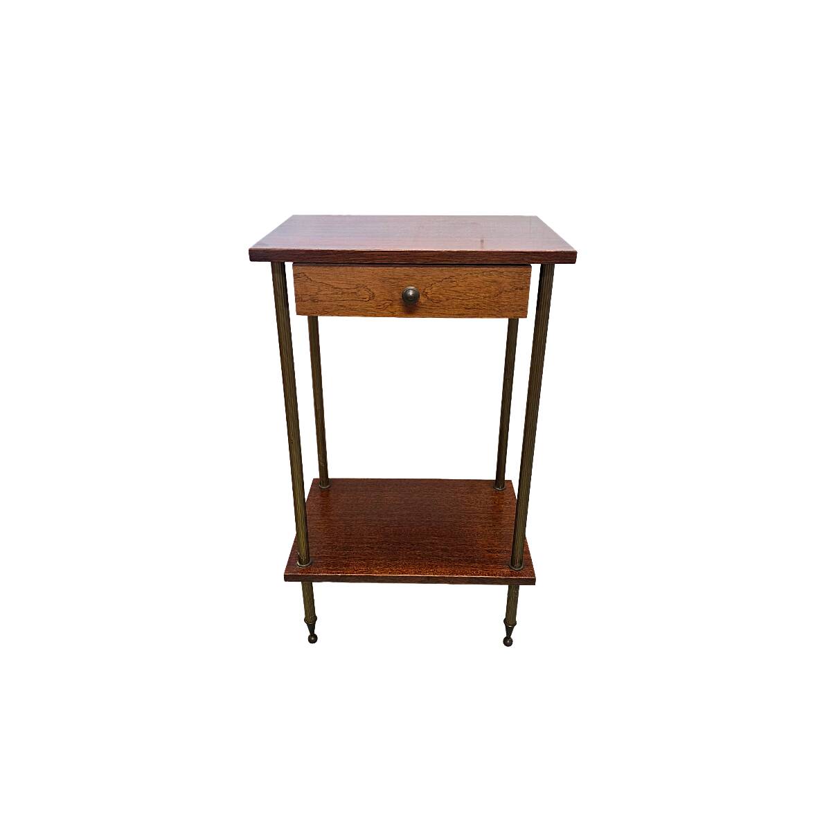 Table d'appoint vintage française des années 50