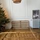 Vintage rattan bed two people