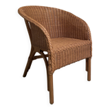 1960s rattan armchair