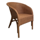 1960s rattan armchair