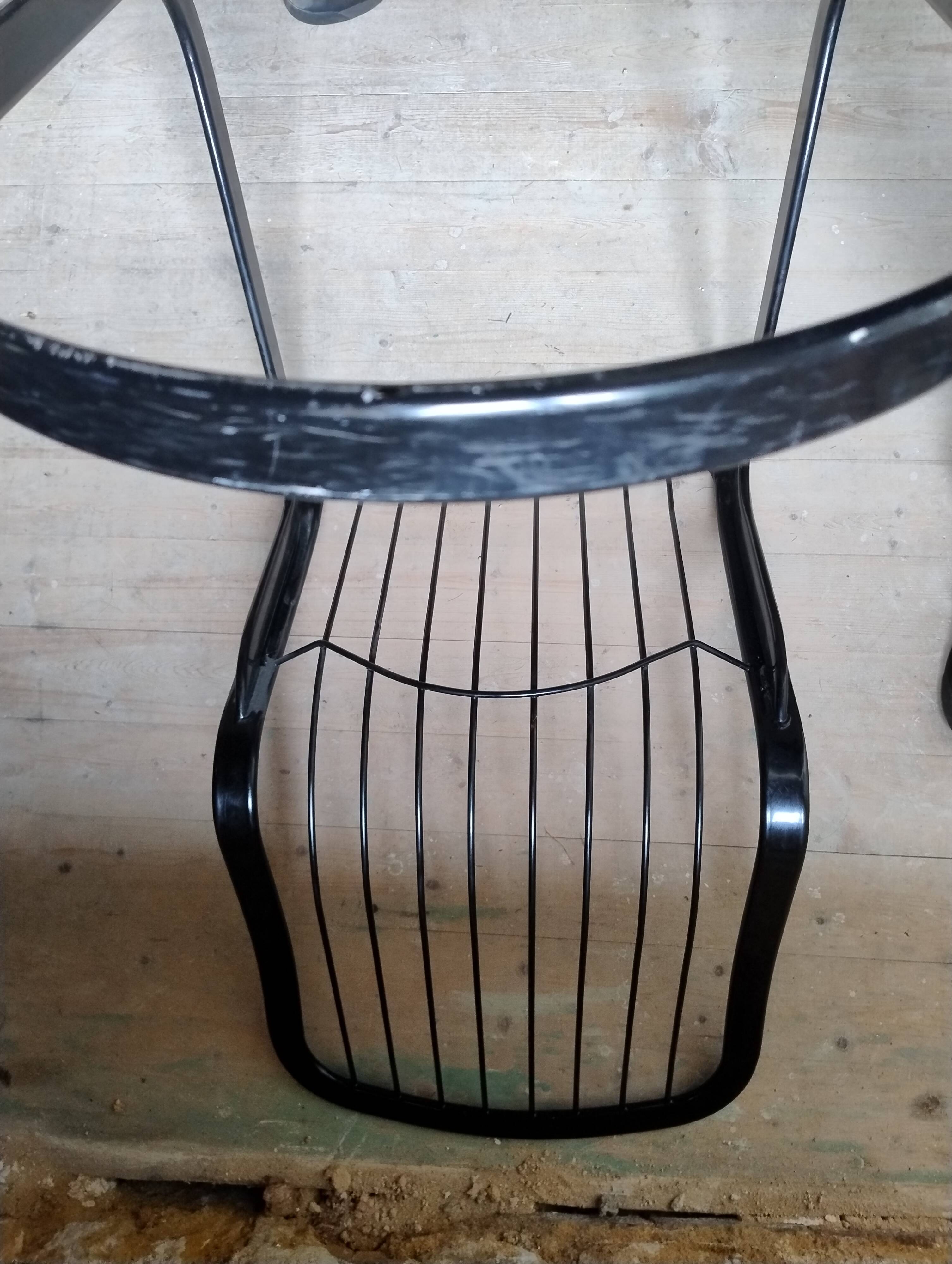 Chaise Willy Rizzo pour Cidue