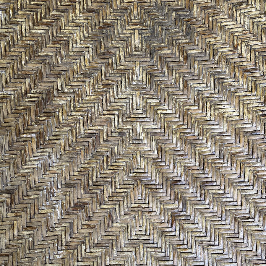 60 vintage wicker long chair