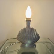 Lampe " coquillage " Italy en céramique craquelée années 70 80