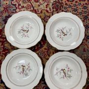 Set of 4 deep plates Gien Tokio diameter 23 cm
