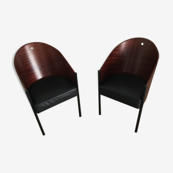 Pair of Costes chairs by Philippe Starck